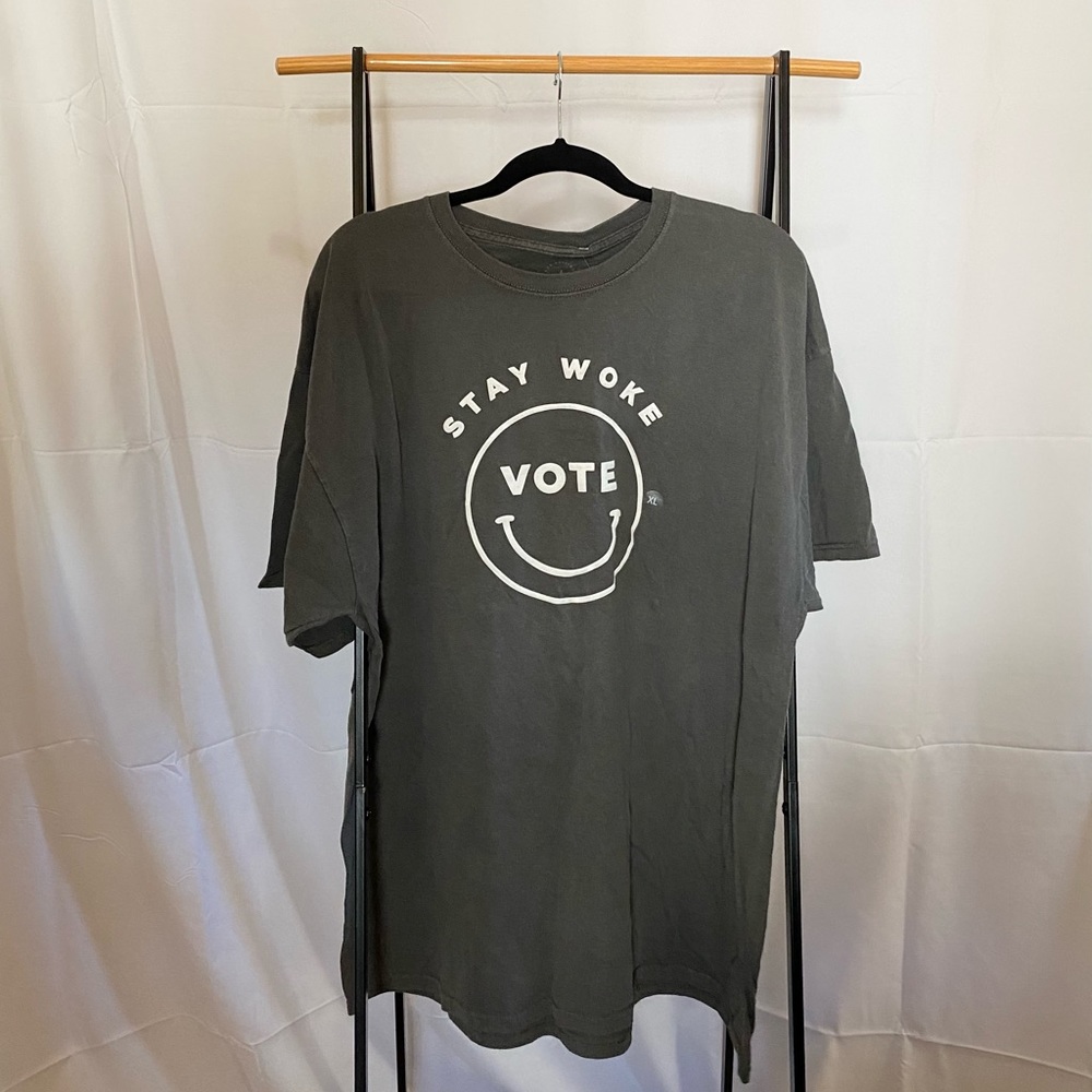 PacSun Stay Woke Vote Tshirt